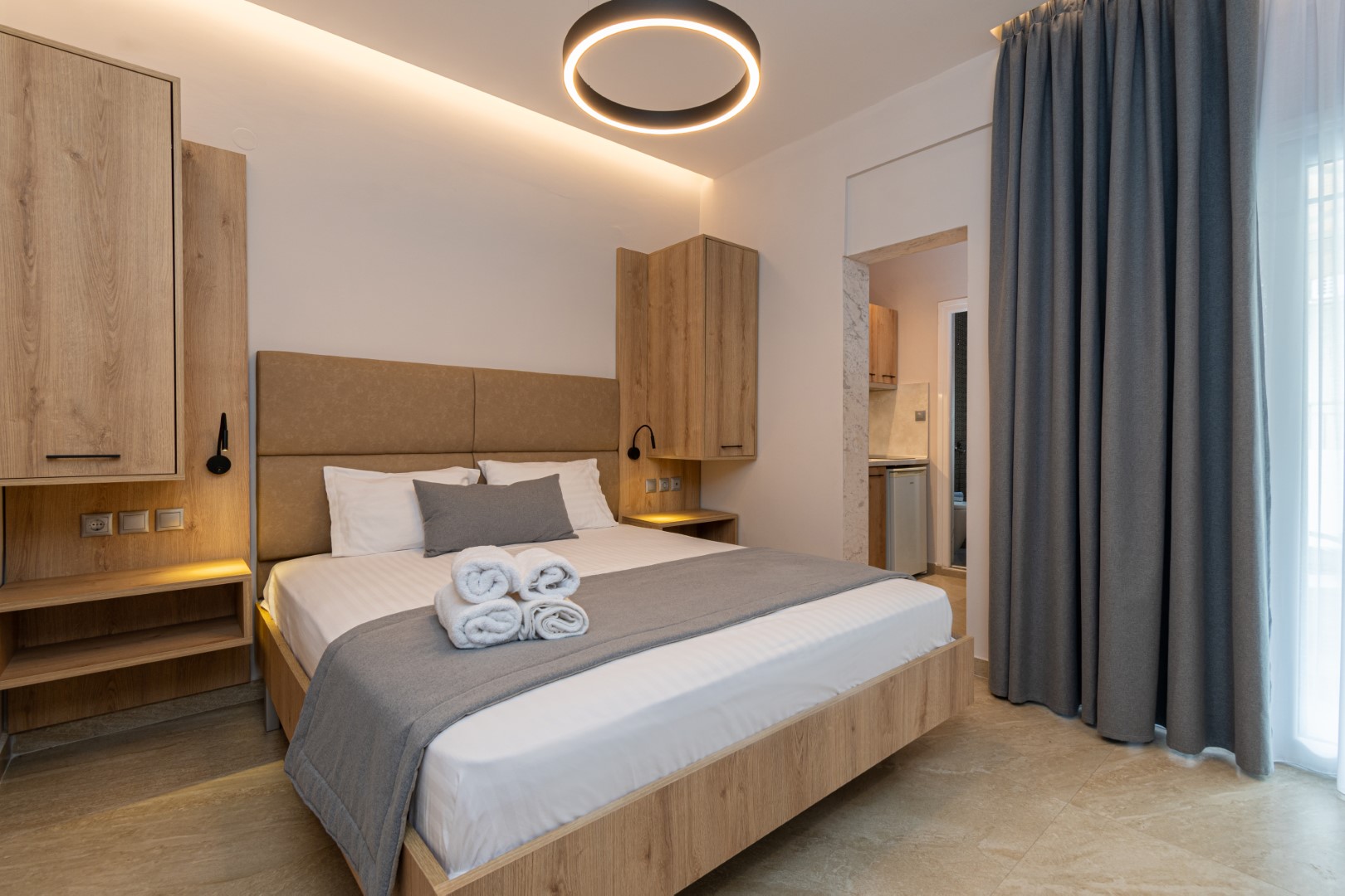 Double Studio (B6) – 2nd Floor | Garden-View Balcony